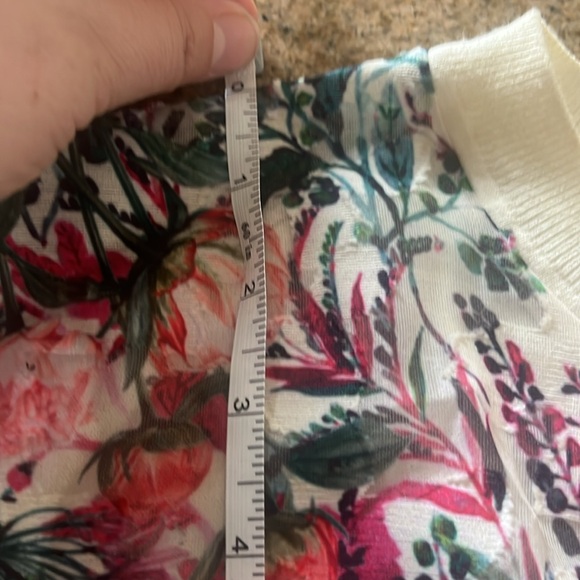 Ted Baker Floral Cream Multi Sweater - Picture 10 of 10